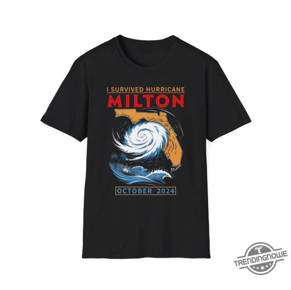 I Survived Hurricane Milton Florida Shirt trendingnowe 1