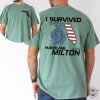 I Survived Hurricane Milton 2024 2 Sides Shirt Florida Strong Survivor Tee Tropical Souvenir Apparel Hurricane Milton Shirt giftyzy 4