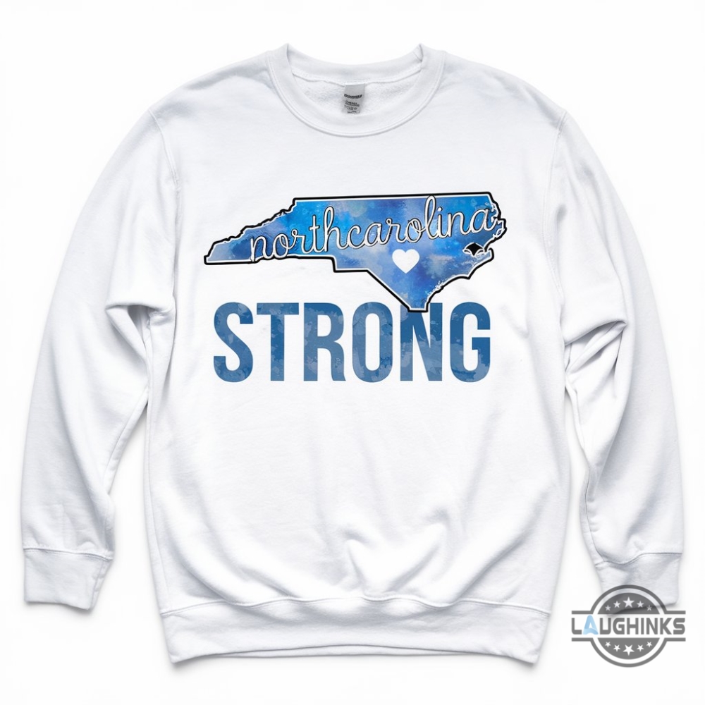 north carolina strong shirt western nc hurricane helene tee stay strong storm shirt laughinks 1 1