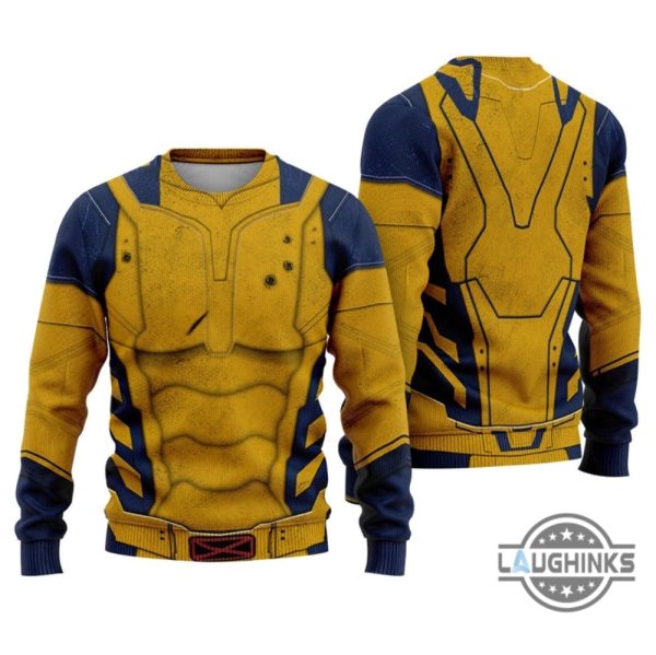 deadpool and wolverine all over print shirts deadpool 3 movie cosplay t shirt sweatshirt hoodie marvel superhero halloween costume laughinks 6