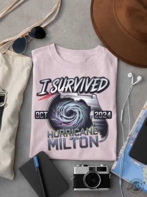 Hurricane Milton Survivor Unisex Shirt Resilience Tee I Survived Hurricane Milton 2024 Hoodie Survivor Gift Florida Strong Shirt giftyzy 4