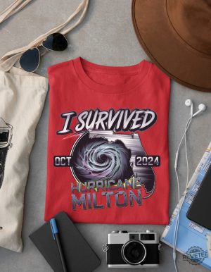 Hurricane Milton Survivor Shirt I Survived Hurricane Milton 2024 Shirt Hoodie Sweatshirt Florida Strong Shirt revetee 2