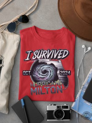 Hurricane Milton Survivor Shirt I Survived Hurricane Milton 2024 Shirt Hoodie Sweatshirt Florida Strong Shirt revetee 2