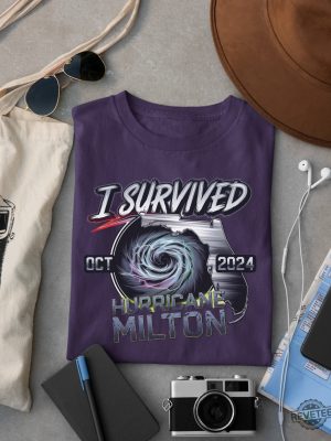 Hurricane Milton Survivor Shirt I Survived Hurricane Milton 2024 Shirt Hoodie Sweatshirt Florida Strong Shirt revetee 4