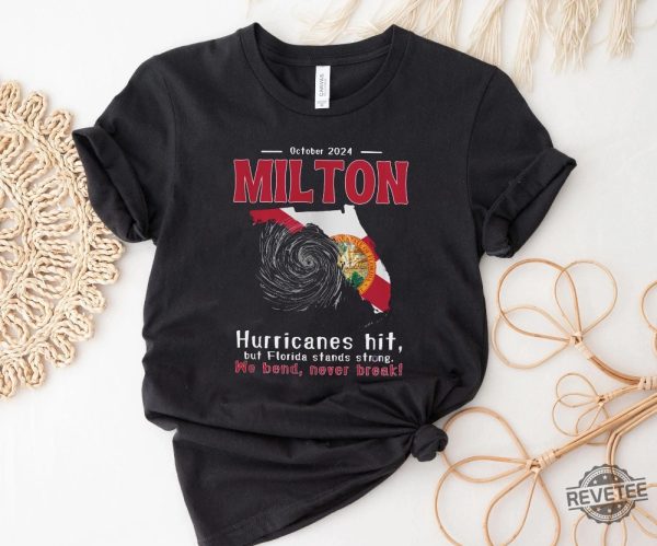 I Survived Hurricane Milton Shirt Hurricane Milton Shirt Survivor Hurricane Season 2024 Shirt Hoodie Sweatshirt revetee 3