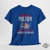 Hurricane Milton Shirt Personalized Milton Storm Shirt 2024 Hurricanes Come And Go America Is Forever Shirt Hoodie revetee 1