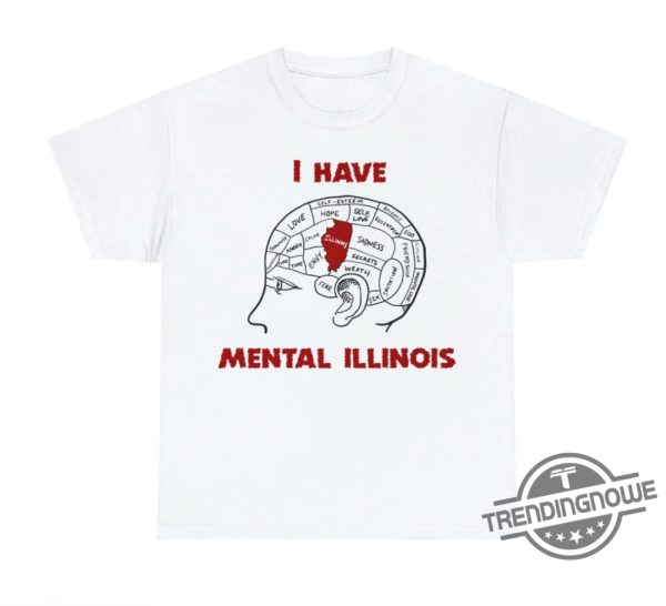 I Have Mental Illinois Shirt trendingnowe 1