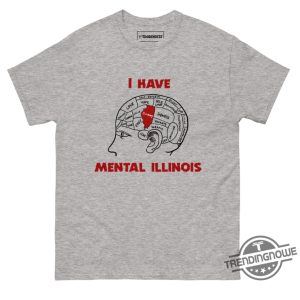 I Have Mental Illinois Shirt trendingnowe 2