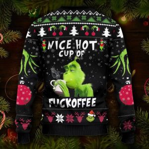 The Grinch Nice Hot Cup Of Christmas Grinch Ugly Sweater trendingnowe 2