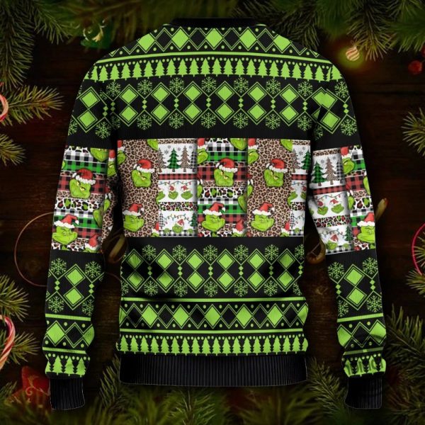 Merry Christmas Grinch Sweatshirt Ugly Christmas Sweater trendingnowe 2