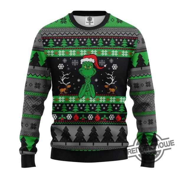 Xmas Grinch Ugly Christmas Sweater trendingnowe 1