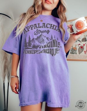 Appalachia Strong Hurricane Helene Southern Tshirt Hurricane Strong States Sweatshirt Virginia Tennessee North Carolina Shirt giftyzy 3