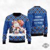 Merry Christmas Cow Ugly Xmas Sweater Ugly Merry Christmas Cow Christmas Sweater revetee 1