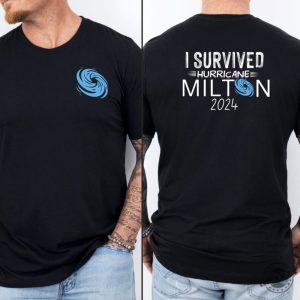 Hurricane Milton Survivor Unisex Shirt I Survived Hurricane Milton 2024 Tshirt Survivor Gift Sweatshirt Florida Strong Hoodie Inspirational Gift giftyzy 4