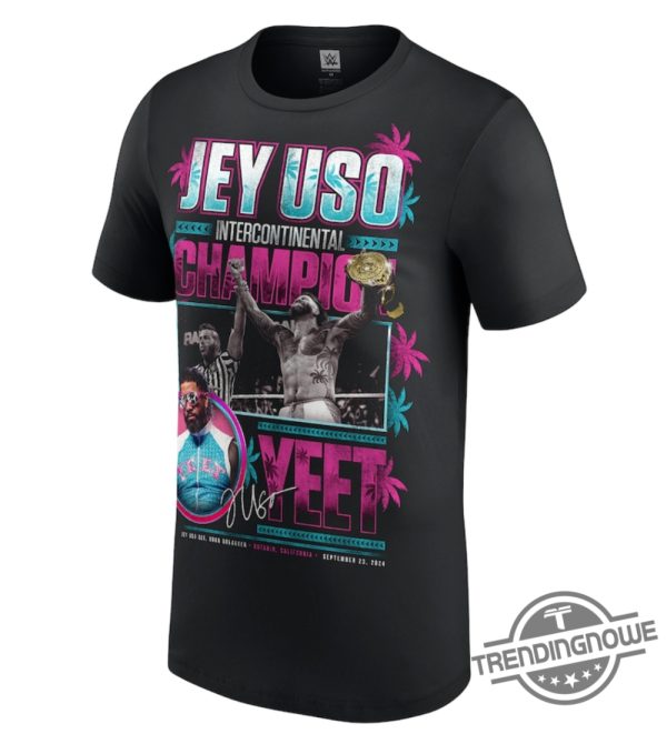 Jey Uso Intercontinental Champion Yeet Shirt trendingnowe 1