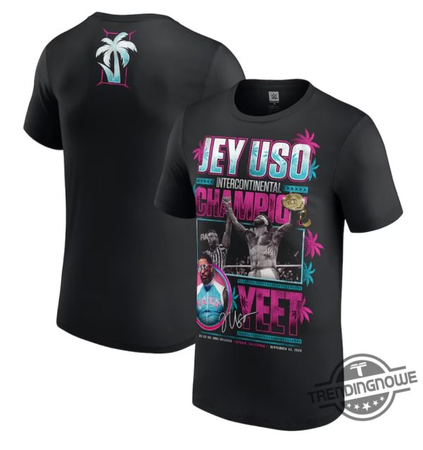 Jey Uso Intercontinental Champion Yeet Shirt trendingnowe 2