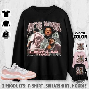 Aj11 Low Legend Pink Rod Wave Last Lap Tour Shirt trendingnowe 3