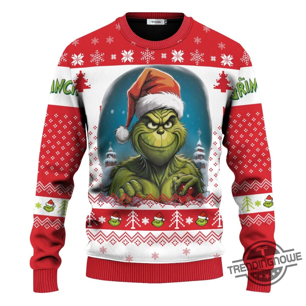 Grinch Ugly Christmas Sweater