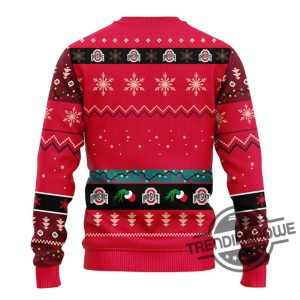 Ohio State Buckeyes Grinch Ugly Christmas Sweater trendingnowe 1