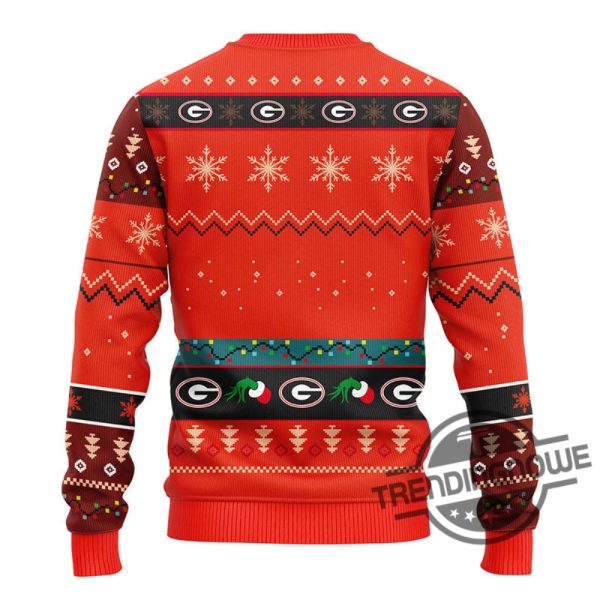 Georgia Bulldogs Grinch Ugly Christmas Sweater trendingnowe 1