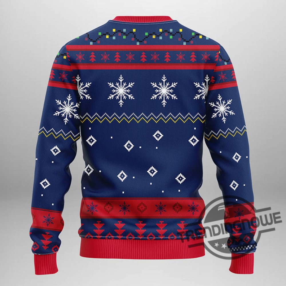 Atlanta Braves Grinch Ugly Christmas Sweater