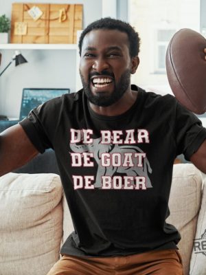 De Bear De Goat De Boer Shirt Kalen Deboer Shirt Hoodie Sweatshirt revetee 2