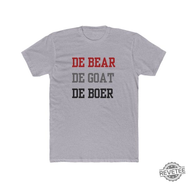 Alabama Tshirt Bama Fan Alabama Tee Shirt Game Day Shirt De Bear Dr Goat De Boer Kalen Deboer Shirt Hoodie revetee 4