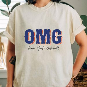 Omg New York Baseball Shirt Ready For October Shirt Game Day Shirt New York Mets Shirt Hoodie Sweatshirt revetee 2