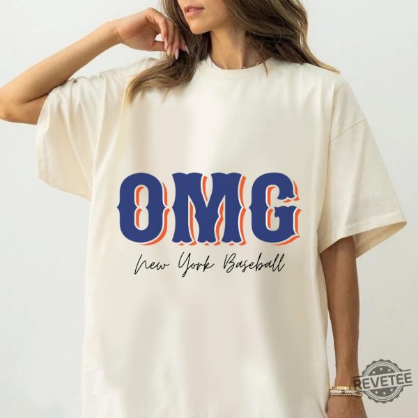 Omg New York Baseball Shirt Ready For October Shirt Game Day Shirt New York Mets Shirt Hoodie Sweatshirt revetee 4