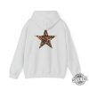 Leopard Star Hoodie Leopard Print Unisex Hoodie Sweatshirt Shirt revetee 1