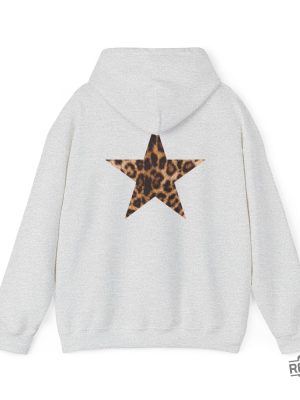 Leopard Star Hoodie Leopard Print Unisex Hoodie Sweatshirt Shirt revetee 2