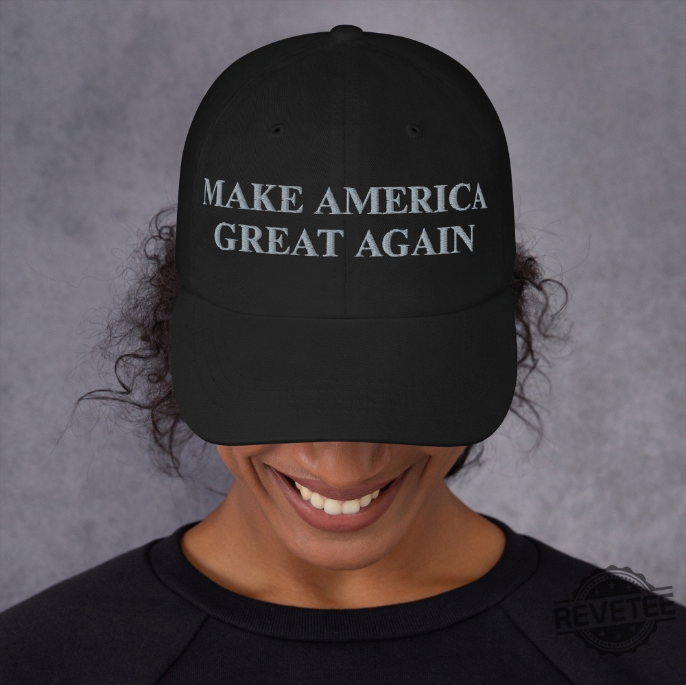 Custom Embroidered Dark Maga Hat Make America Great Again Dark Maga Hat Elon Musk Maga Hat