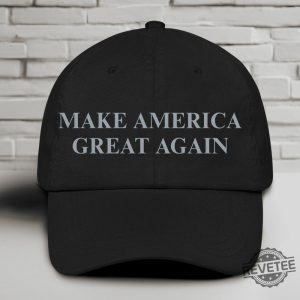 Custom Embroidered Dark Maga Hat Make America Great Again Dark Maga Hat Elon Musk Maga Hat revetee 2