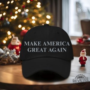 Custom Embroidered Dark Maga Hat Make America Great Again Dark Maga Hat Elon Musk Maga Hat revetee 5