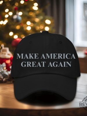 Custom Embroidered Dark Maga Hat Make America Great Again Dark Maga Hat Elon Musk Maga Hat revetee 5