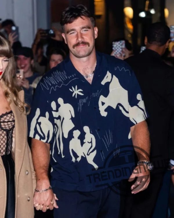 Travis Kelce La Chemise Hawaiian Shirt trendingnowe 1