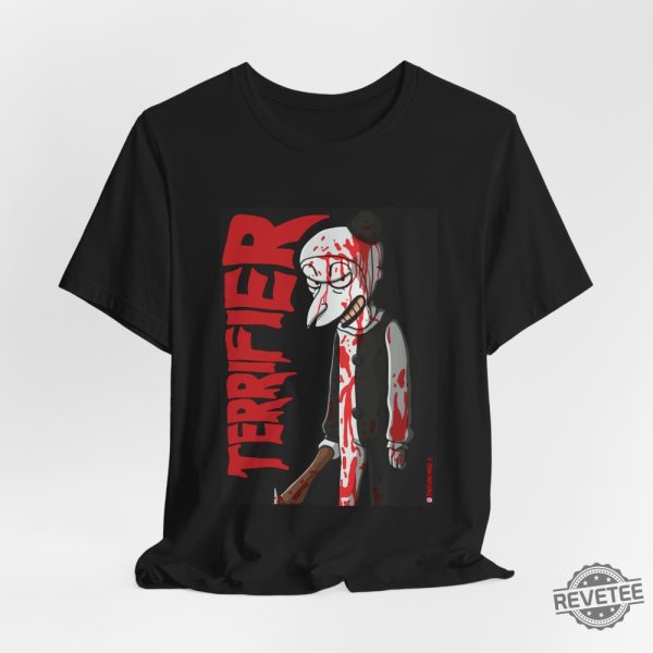 Terrifier Unisex Movie T Shirt Horror Fan Graphic Tee Art The Clown Shirt Terrifier Shirt Hoodie Sweatshirt revetee 1