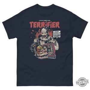 Terrifier Clown Halloween Shirt Retro Halloween Halloween Horror Movie Shirt Art The Clown Shirt Terrifier Shirt Hoodie revetee 4