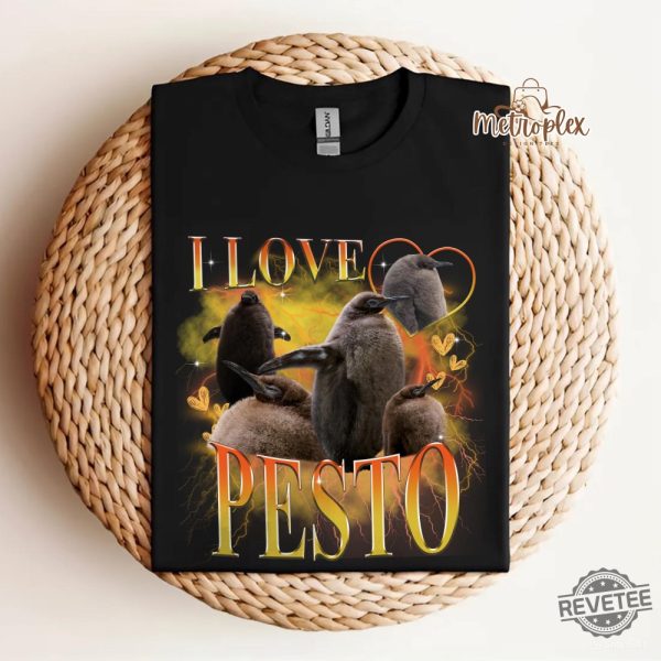 I Love Pesto The Penguin Shirt King Penguin Baby Penguin Shirt Giant Baby Penguin Fans Club Gift Hoodie Sweatshirt revetee 1