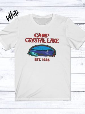 Camp Crystal Lake T Shirt Friday The 13Th Jason Voorhees Horror Movie Shirts Camp Crystal Lake Shirt Hoodie Sweatshirt revetee 3