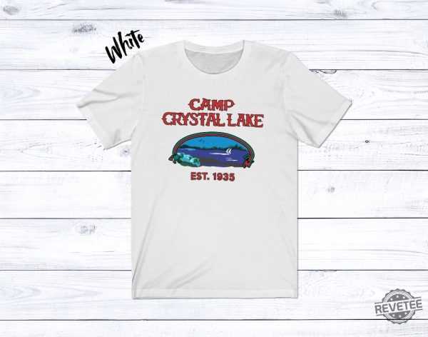 Camp Crystal Lake T Shirt Friday The 13Th Jason Voorhees Horror Movie Shirts Camp Crystal Lake Shirt Hoodie Sweatshirt revetee 3