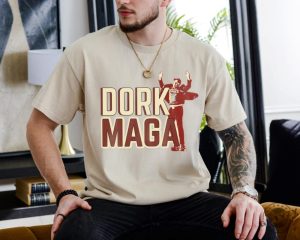 Funny Dork Maga Shirt Elon Musk Dark Maga Parody Sweatshirt Sarcastic Political Tshirt Maga Humor Gift Trump Humorous Top Gift For Him And Her giftyzy 3