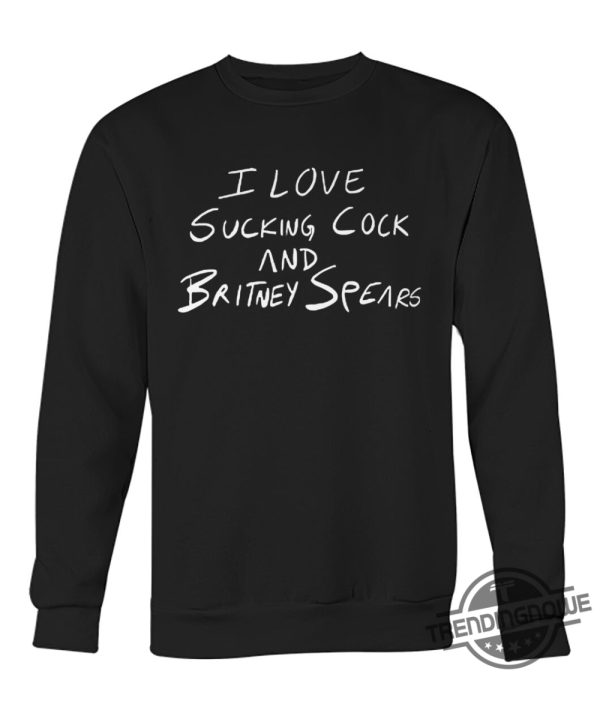 I Love Sucking Cook And Britney Spears Shirt trendingnowe 1