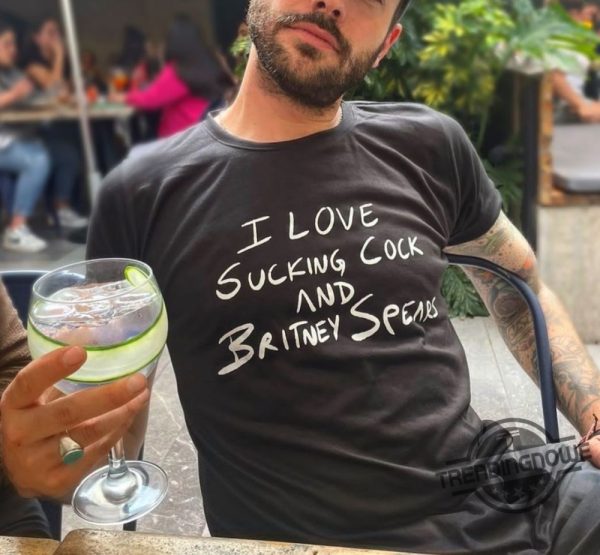 I Love Sucking Cook And Britney Spears Shirt trendingnowe 2