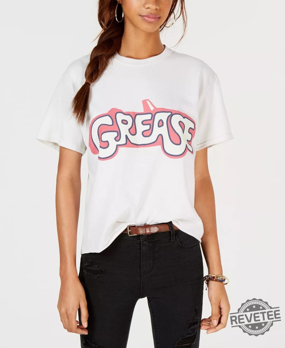 Grease Classic Movie Ladies T Shirt Grease Stain On Shirt Hoodie Sweatshirt