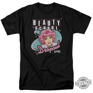 Grease Frenchy Beauty School Dropout Black Shirts Grease Stain On Shirt Hoodie Sweatshirt revetee 4