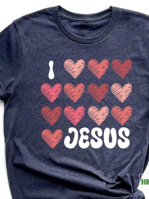 I Love Jesus Shirt Religious Shirt Jesus Lover Shirt Prayer Shirt Faith Inspired Shirt I Love Jesus Shirt Sweatshirt Hoodie revetee 2