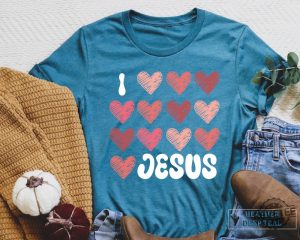 I Love Jesus Shirt Religious Shirt Jesus Lover Shirt Prayer Shirt Faith Inspired Shirt I Love Jesus Shirt Sweatshirt Hoodie revetee 6