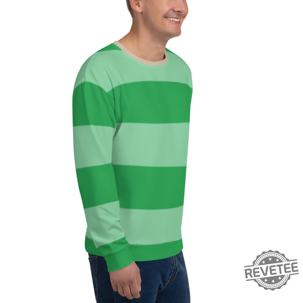 Blues Green Stripes Unisex Sweater Steve Blues Clues Shirt Steve Blues Clues Shirt Hoodie Sweatshirt