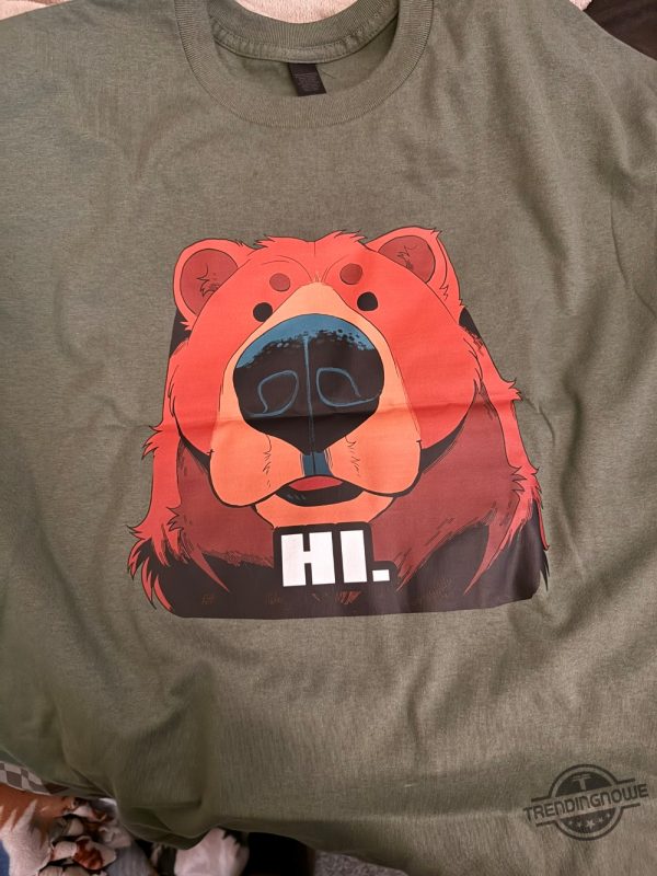 Official Hi Bye Bear Shirt trendingnowe 2